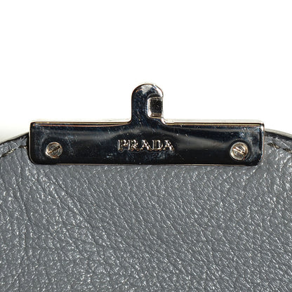 Prada Saffiano Lux Mini Sound Crossbody Bag Nero Black 9 of 9