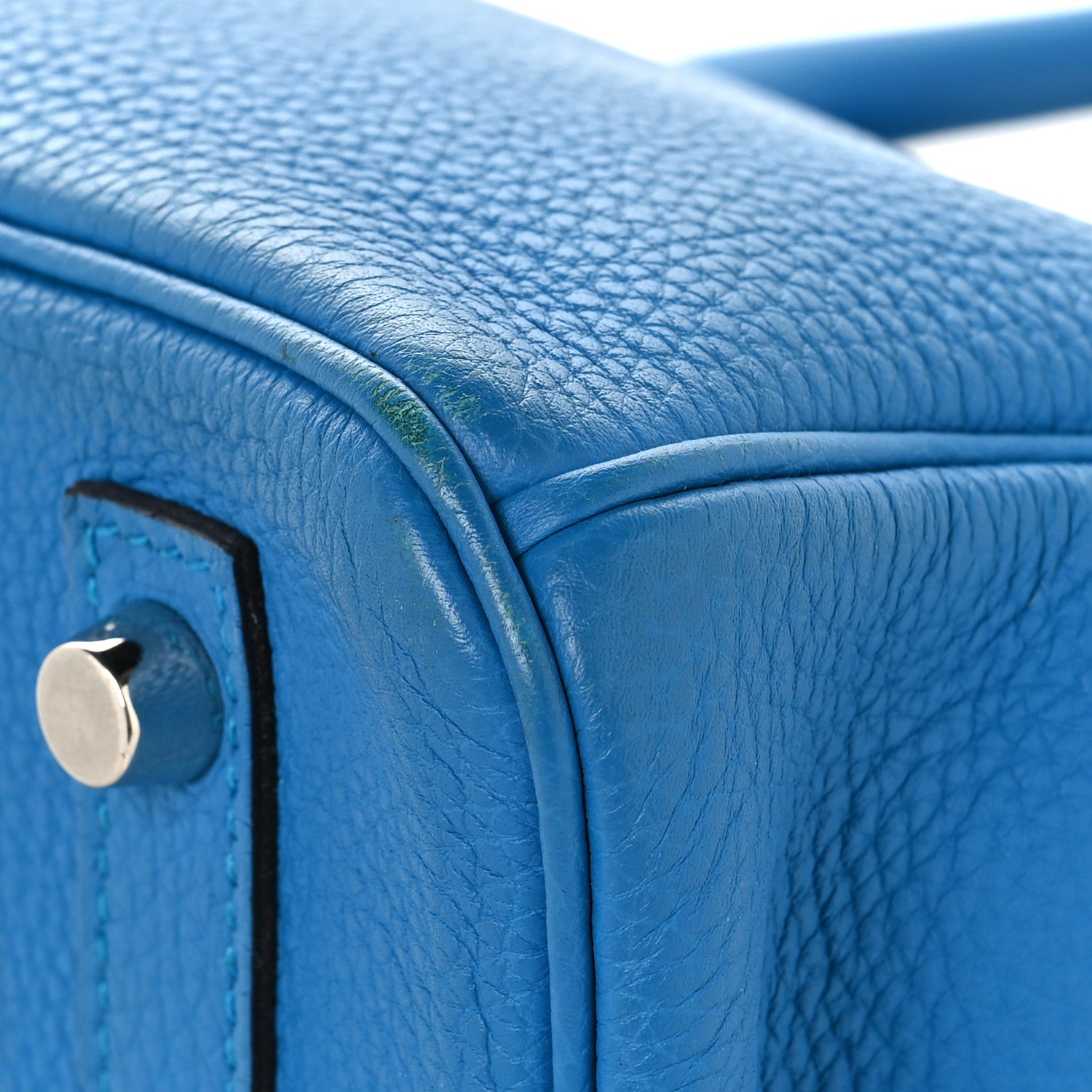 Hermes Togo Verso Birkin 30 Bleu Zanzibar Malachite 12 of 12