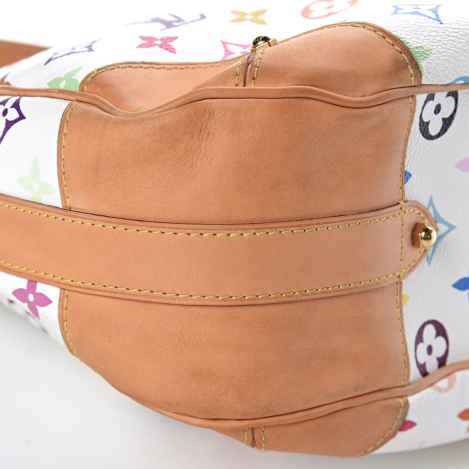 Louis Vuitton Monogram Multicolor Greta White 8 of 10