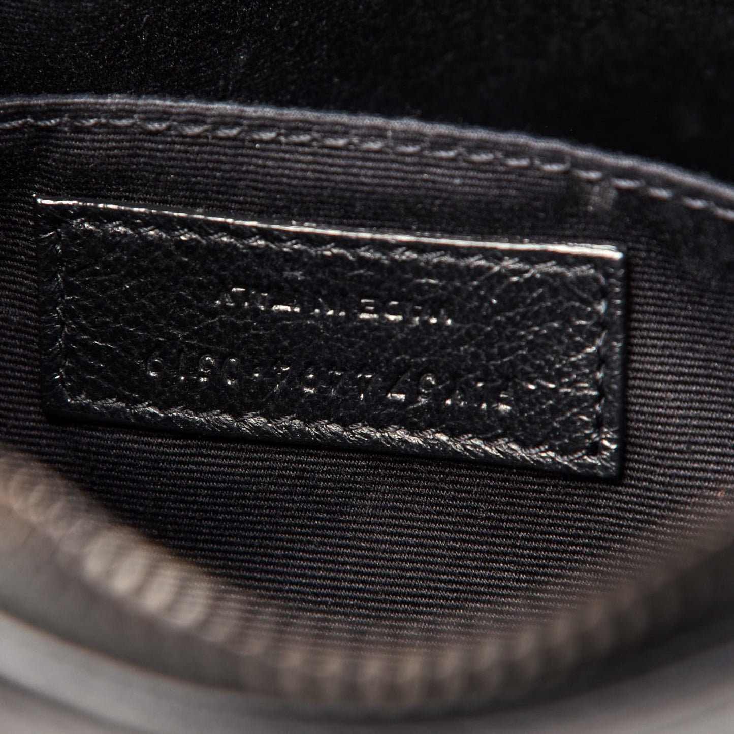 Calfskin Matelasse Monogram Lou Camera Bag Black