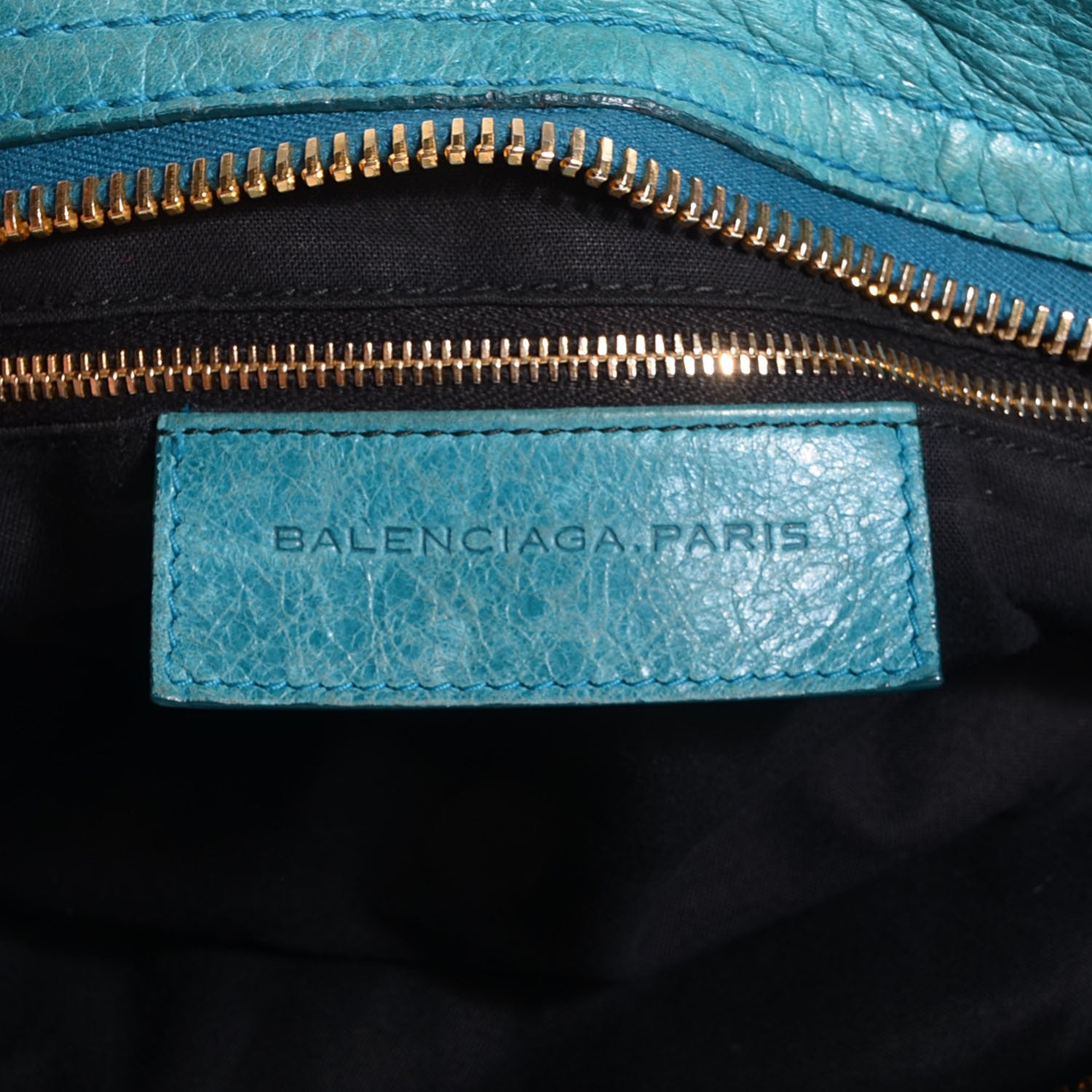 Balenciaga Agneau Giant 21 Gold Hardware City Turquoise 14 of 15
