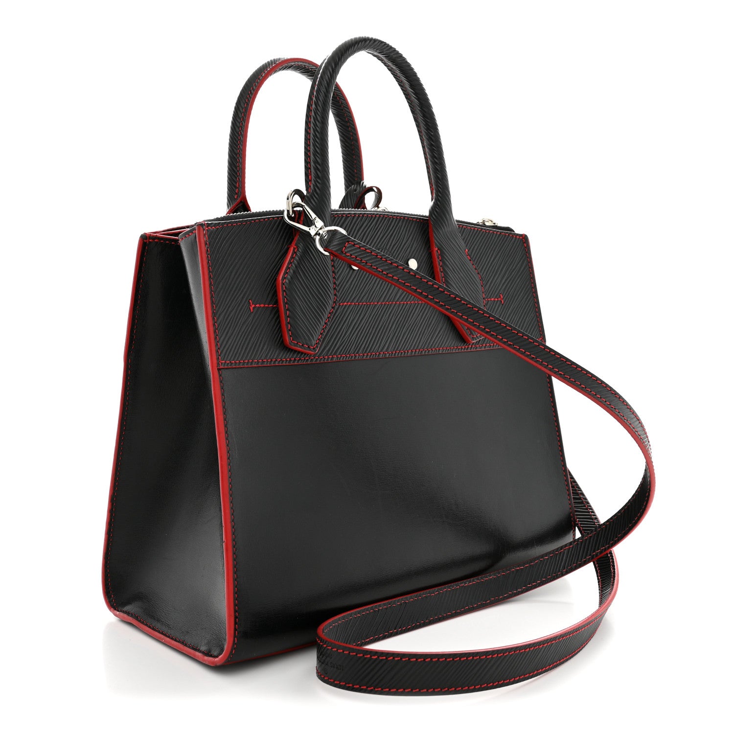 Louis Vuitton Epi City Steamer PM Black 3 of 14