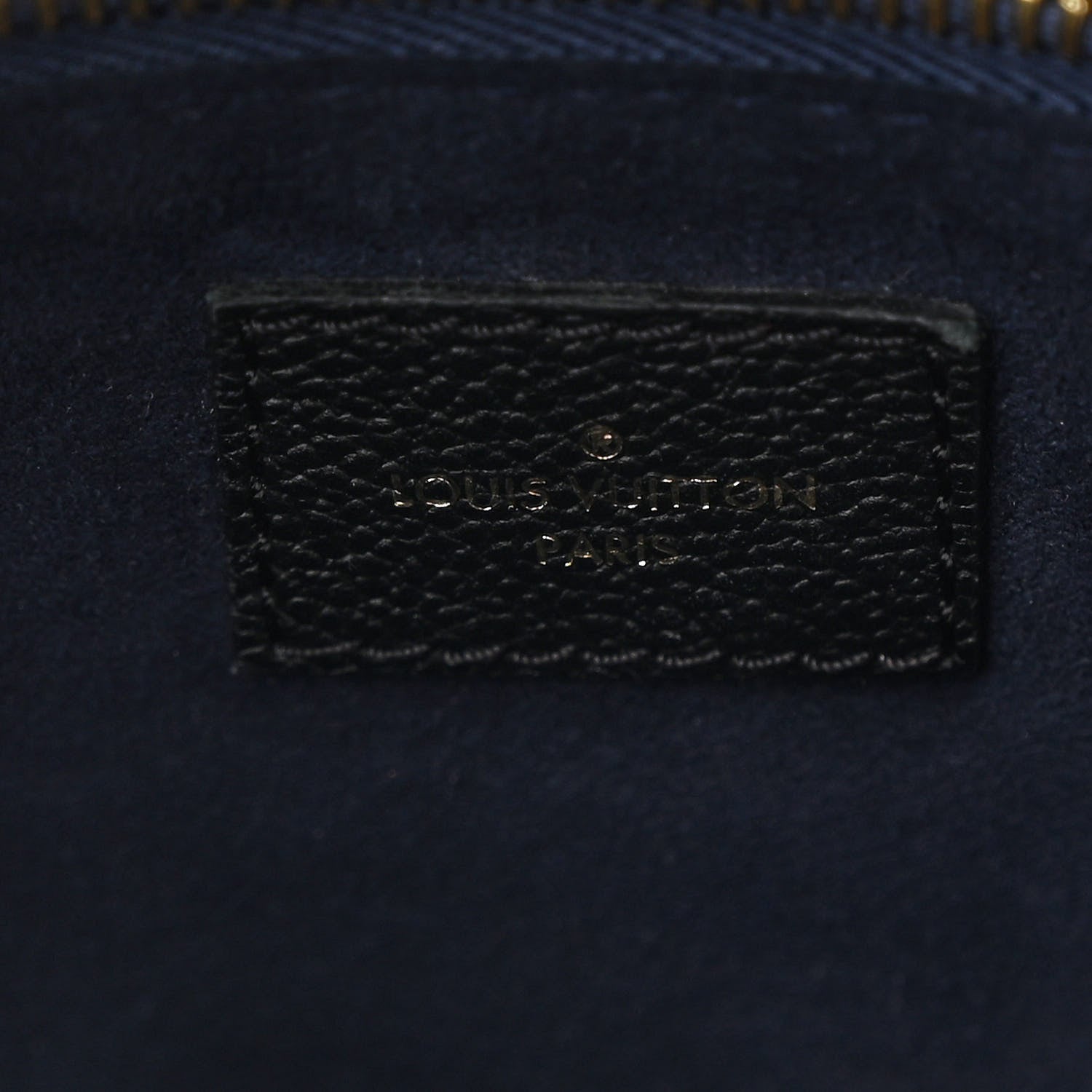 Louis Vuitton Empreinte Monogram Giant Neverfull MM Black 6 of 9