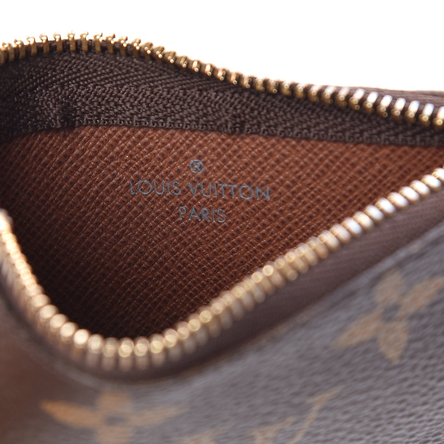 Monogram Key Pouch
