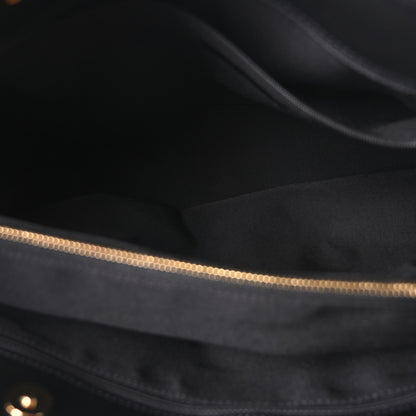 Chanel Calfskin Cerf Executive Shopper Tote Black 5 of 10