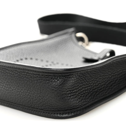 Hermes Taurillon Clemence Evelyne TPM Black 10 of 10