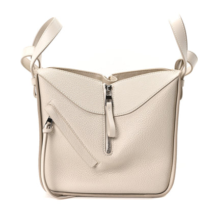 Loewe Grained Calfskin Mini Hammock Shoulder Bag Soft White 1 of 10