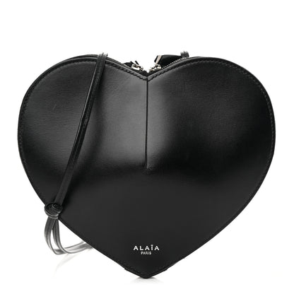 Alaia Calfskin Le Coeur Bag Black 1 of 12