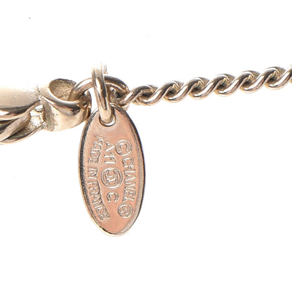 Chanel Pearl CC Pendant Necklace Light Gold 6 of 6