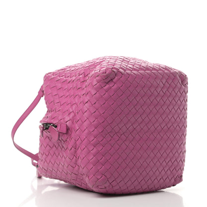 Bottega Veneta Nappa Intrecciato Cube Messenger Ametiste 4 of 13