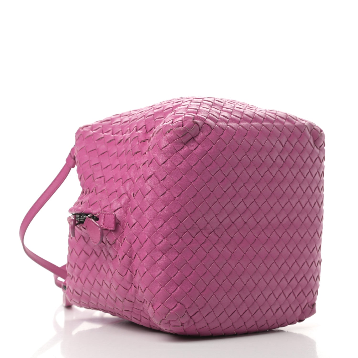 Bottega Veneta Nappa Intrecciato Cube Messenger Ametiste 4 of 13