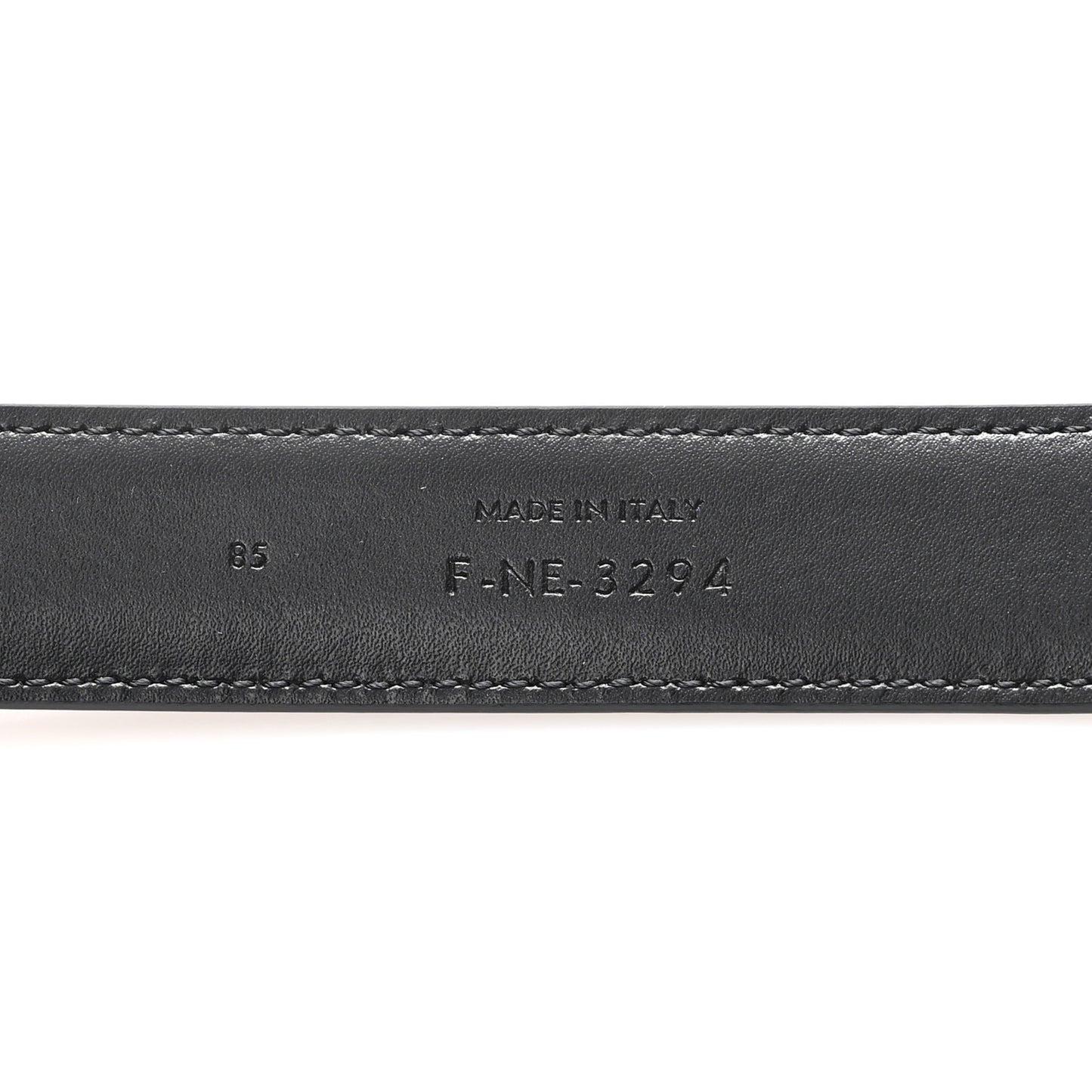 Box Calfskin Medium 25mm Triomphe Belt 85 34 Black