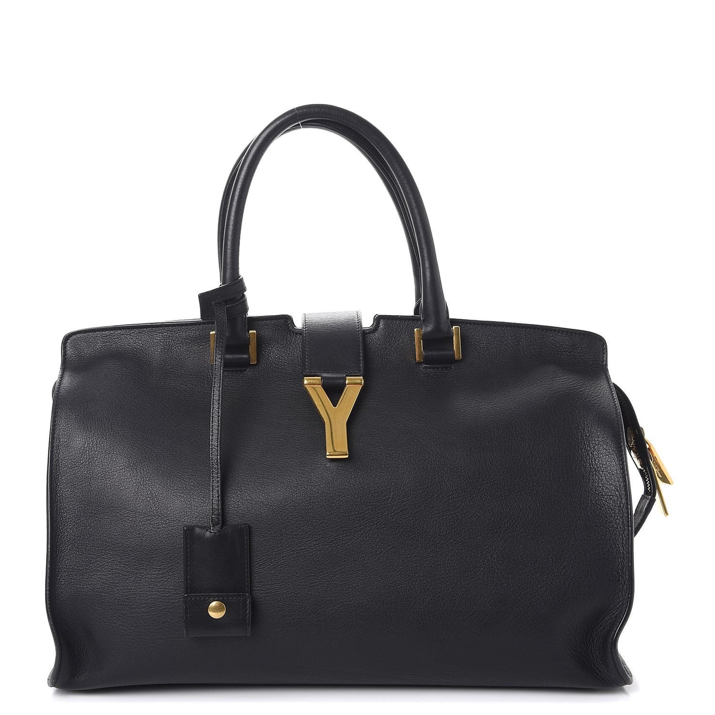 Calfskin Medium Classic Y Cabas Black
