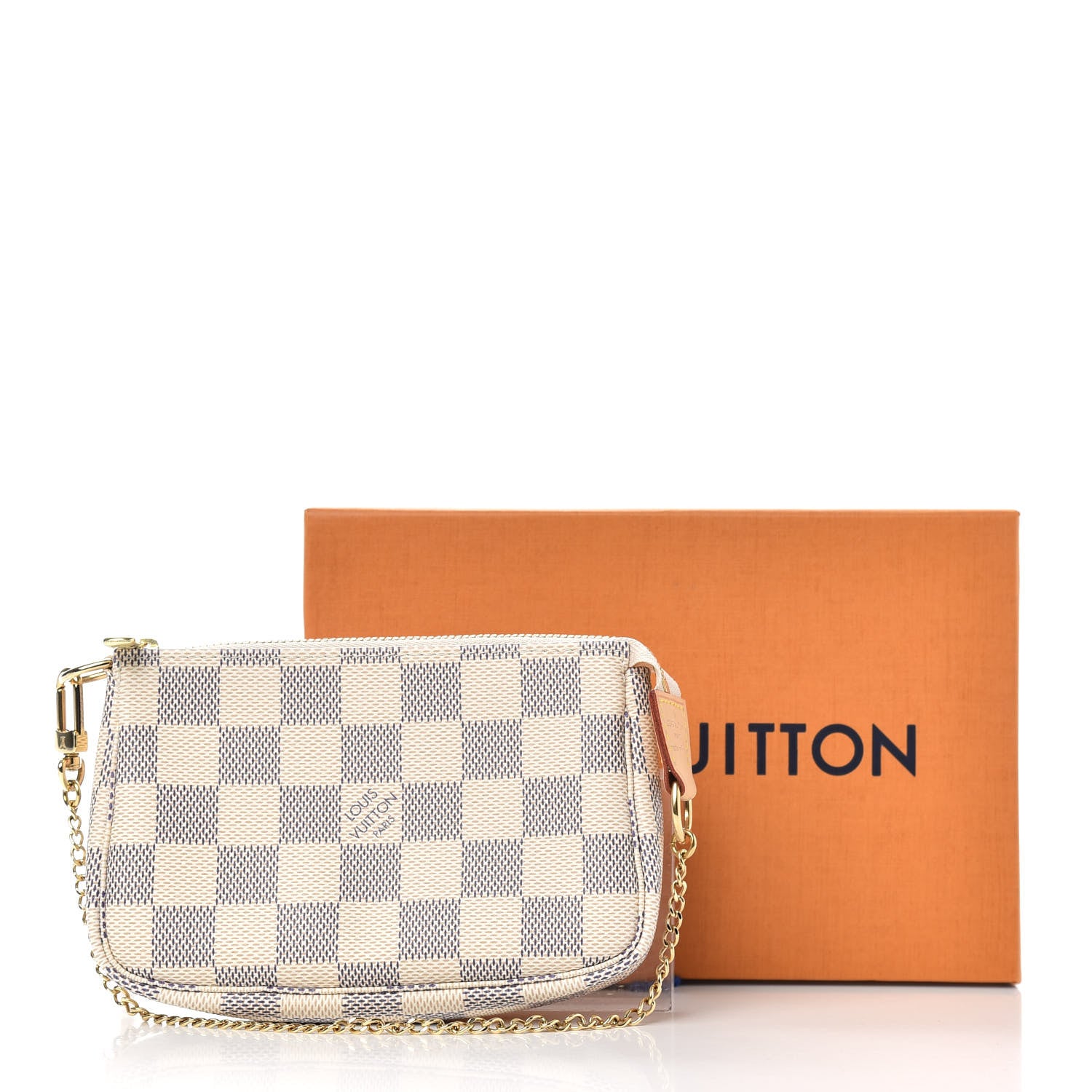 Louis Vuitton Damier Azur Mini Pochette Accessories 8 of 8
