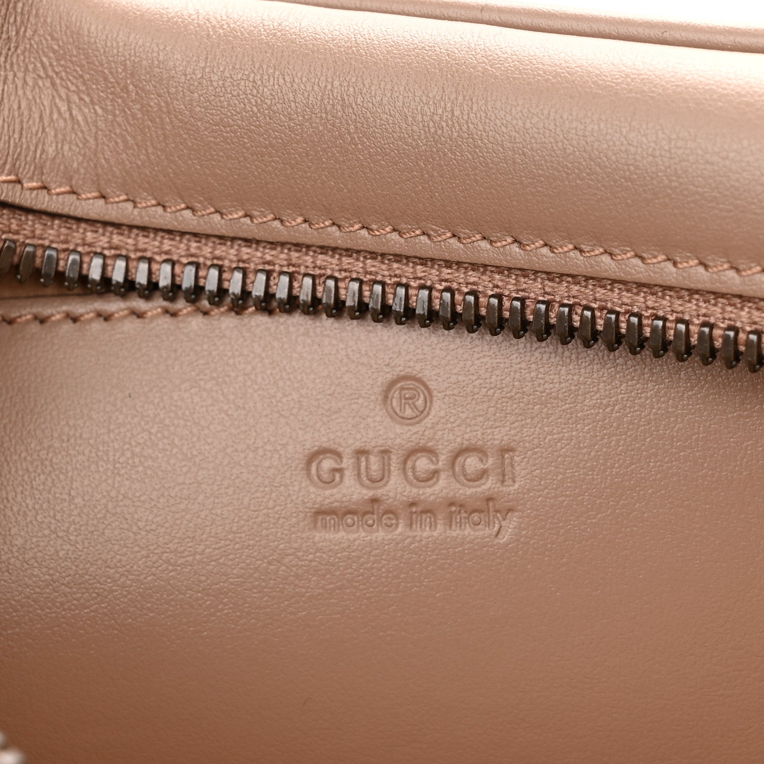 Gucci Calfskin Matelasse Small GG Marmont Chain Shoulder Bag Porcelain Rose 6 of 10