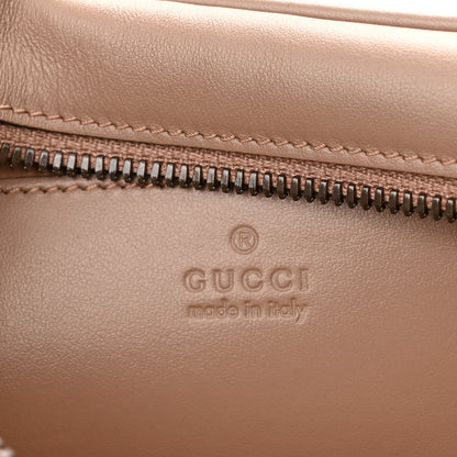 Gucci Calfskin Matelasse Small GG Marmont Chain Shoulder Bag Porcelain Rose 6 of 10