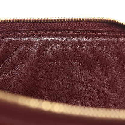 Celine Lambskin iPad Clutch Rust 7 of 12