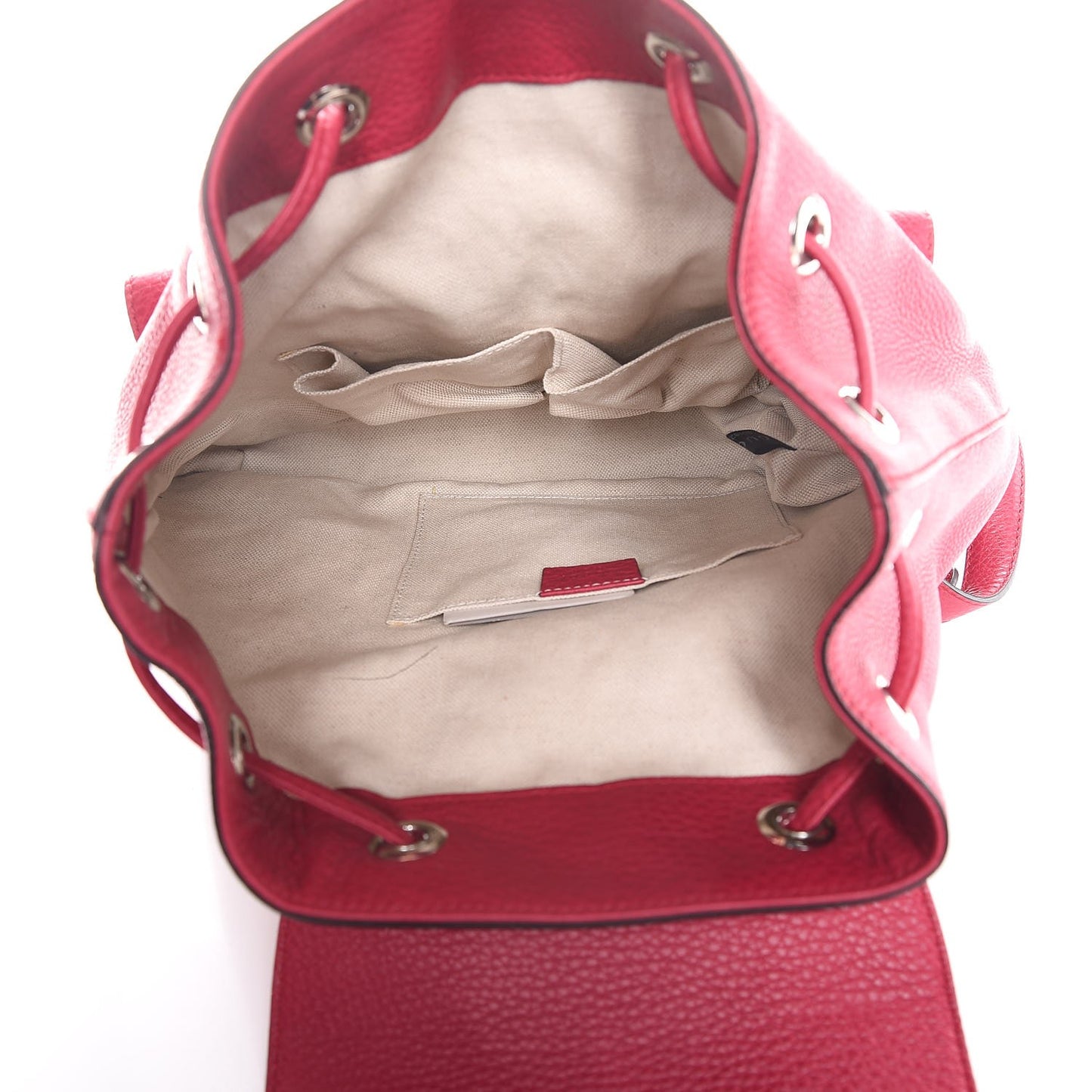 Cellarius Calfskin Medium Bamboo Backpack Petunia