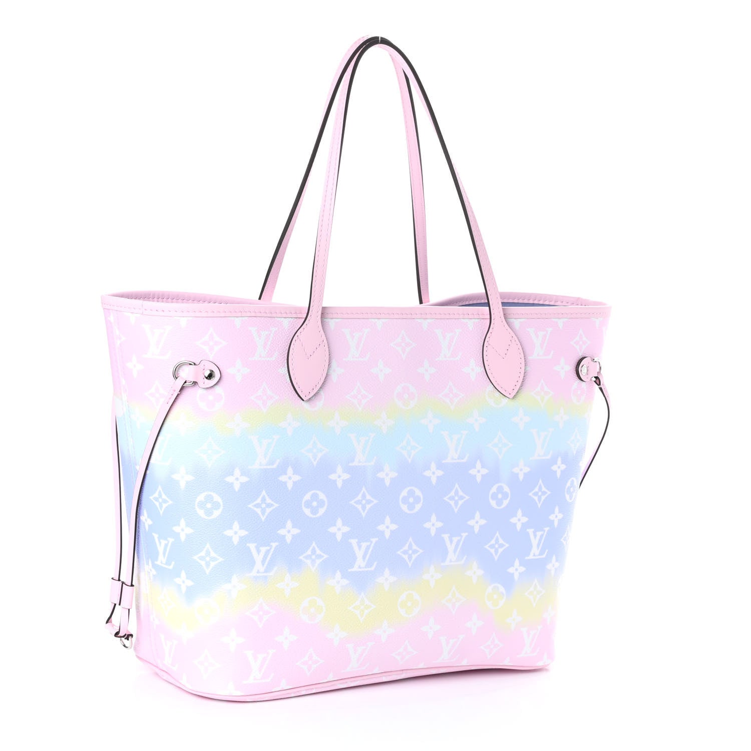 Louis Vuitton Monogram Escale Neverfull MM Pastel 3 of 9