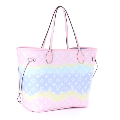 Louis Vuitton Monogram Escale Neverfull MM Pastel 3 of 9