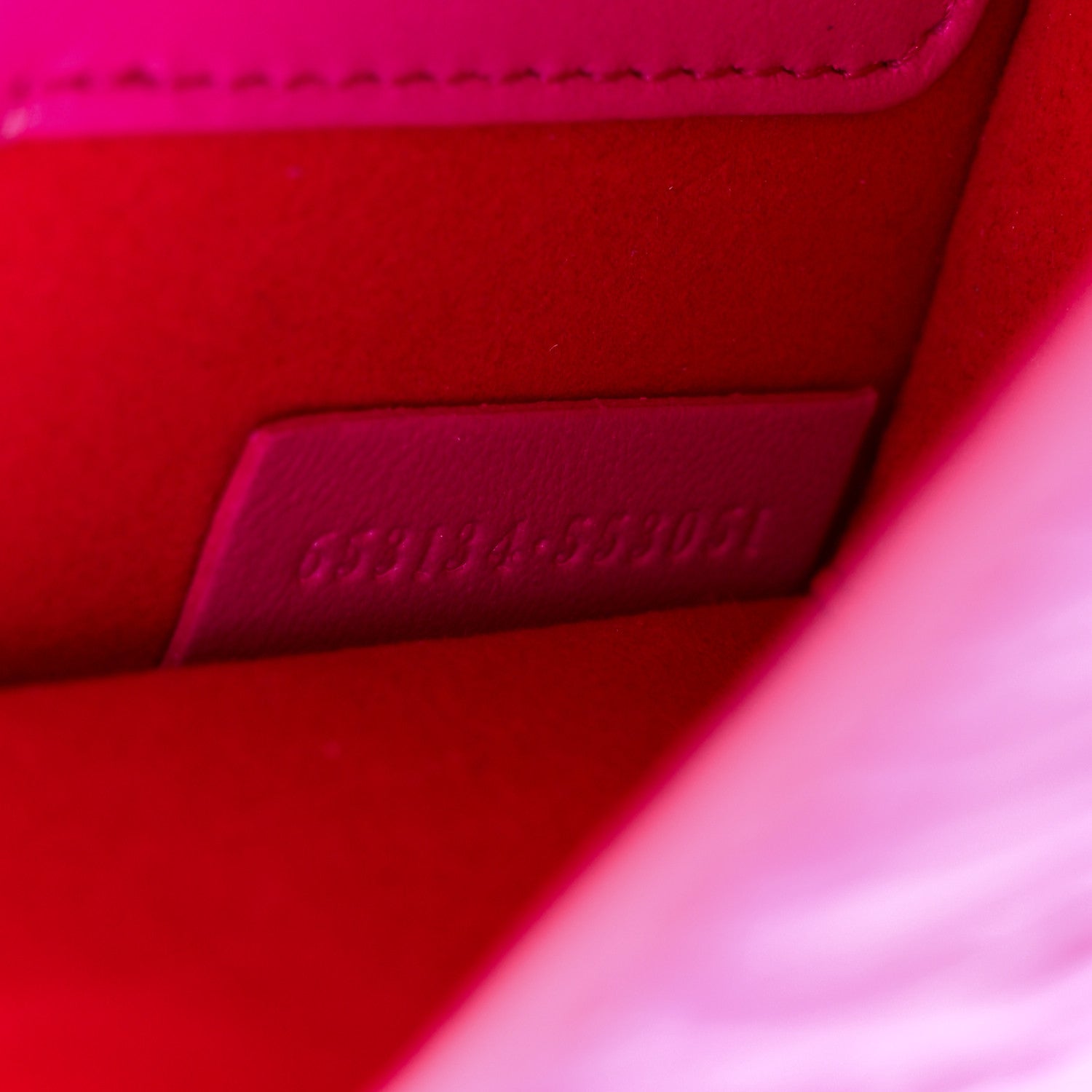 Alexander McQueen Lambskin Pleated Knuckle Shoulder Bag Fuchsia 7 of 10