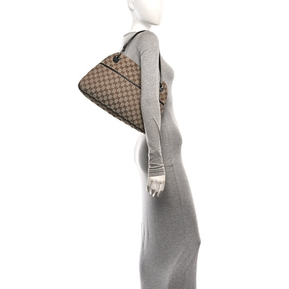 Gucci Monogram Medium Eclipse Shoulder Bag Dark Brown 2 of 10