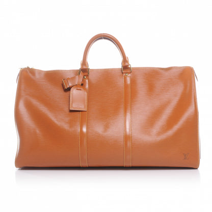 Louis Vuitton Epi Keepall 55 Cipango 1 of 9