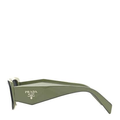 Prada Acetate Symbole Sunglasses SPR 17W Green 3 of 7