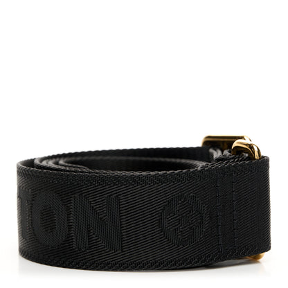 Louis Vuitton Nylon Calfskin Bubblegram Wallet Strap Black 2 of 3