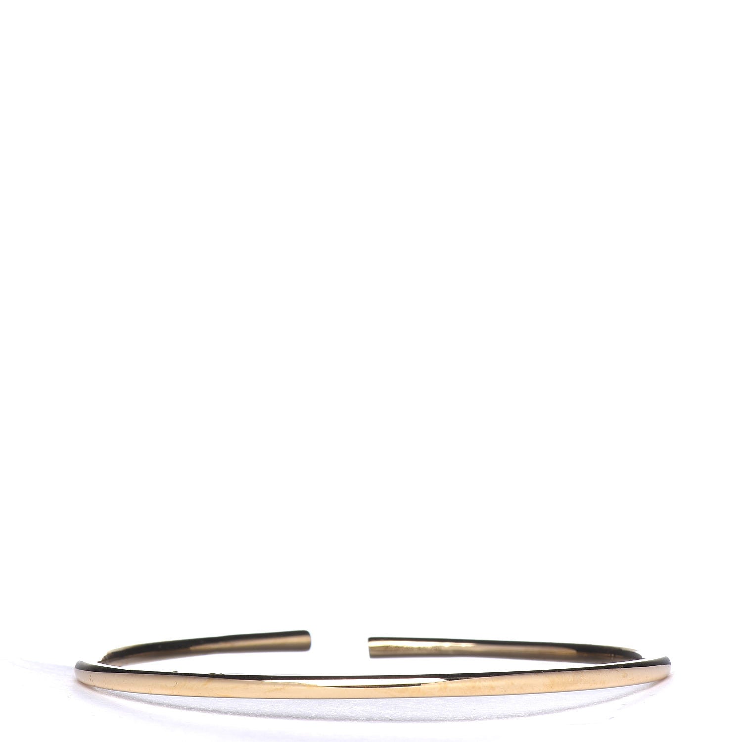 Tiffany 18K Yellow Gold Blue Sapphire Sparklers Wire Cuff Bracelet 3 of 4
