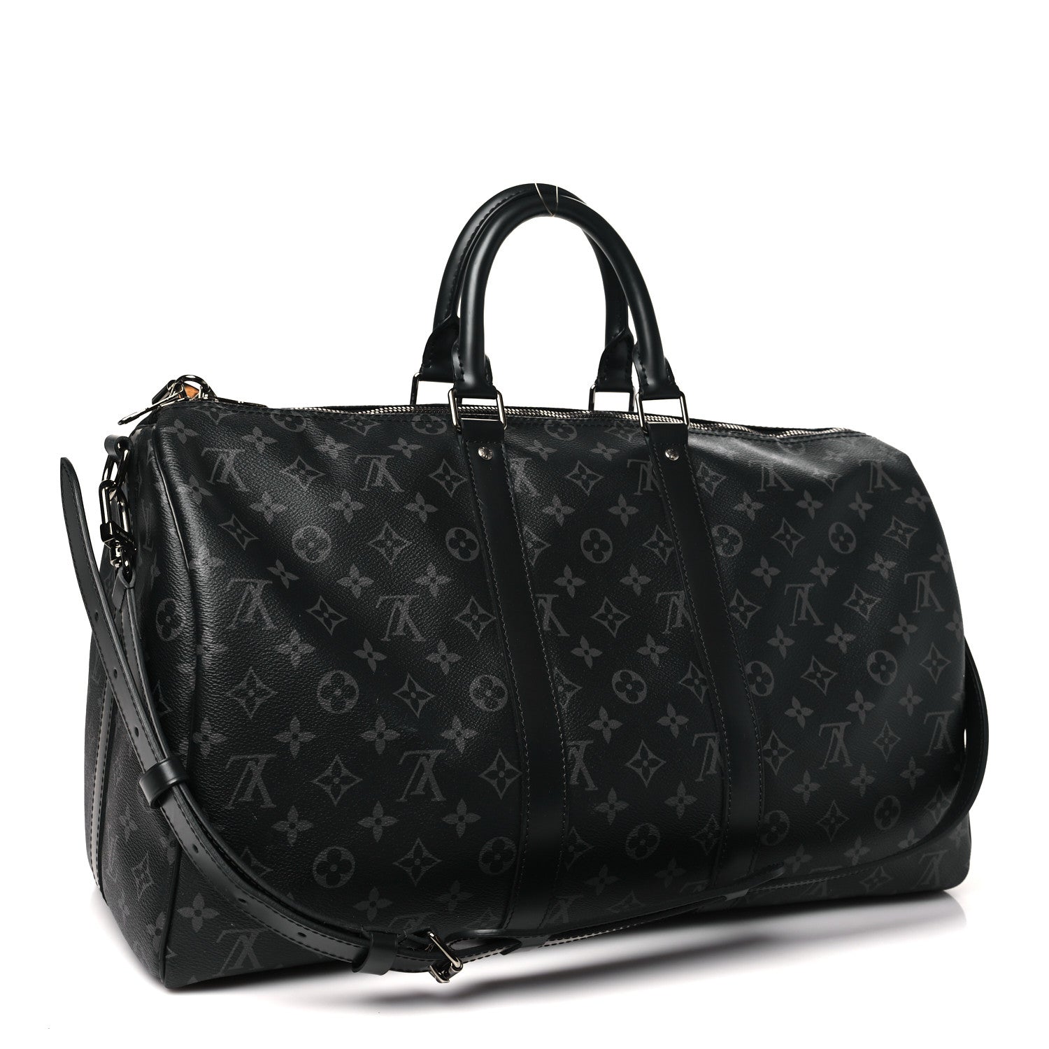Louis Vuitton Monogram Eclipse Keepall Bandouliere 45 2 of 10