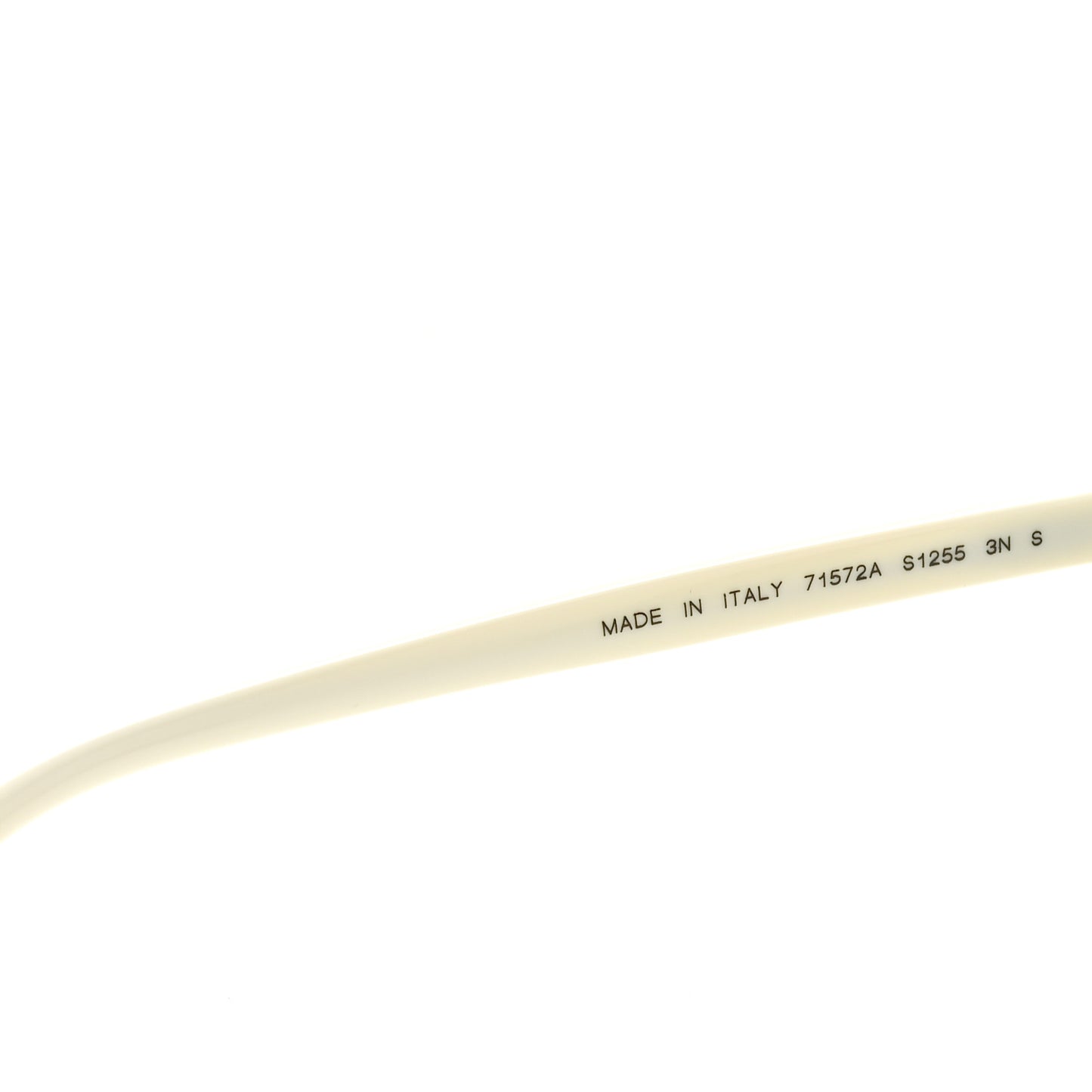 Acetate Round Sunglasses 71572A White