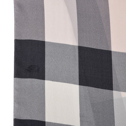 Burberry Silk Giant Check Scarf Pink 6 of 8