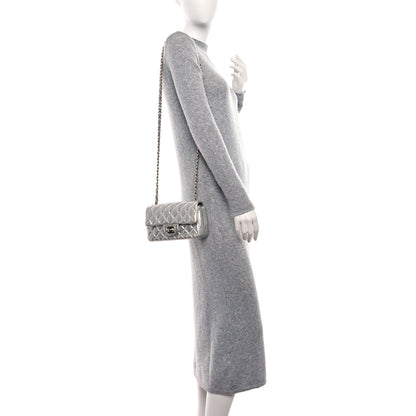 Chanel Metallic Lambskin Quilted Mini Rectangular Flap Silver 2 of 11