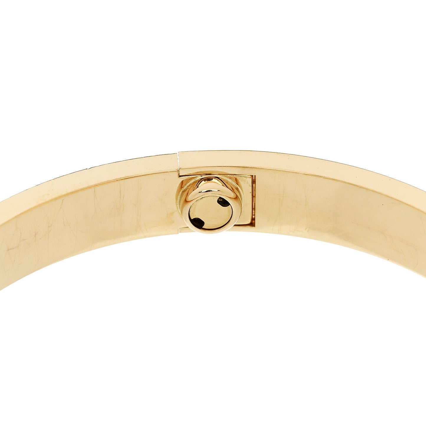 18K Yellow Gold LOVE Bracelet 17