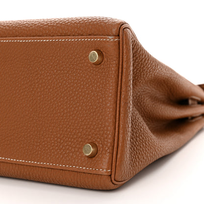 Hermes Togo Kelly Retourne 32 Gold 10 of 12
