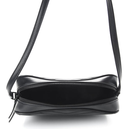 Saint Laurent Calfskin Matelasse Monogram Lou Camera Bag Black 5 of 9