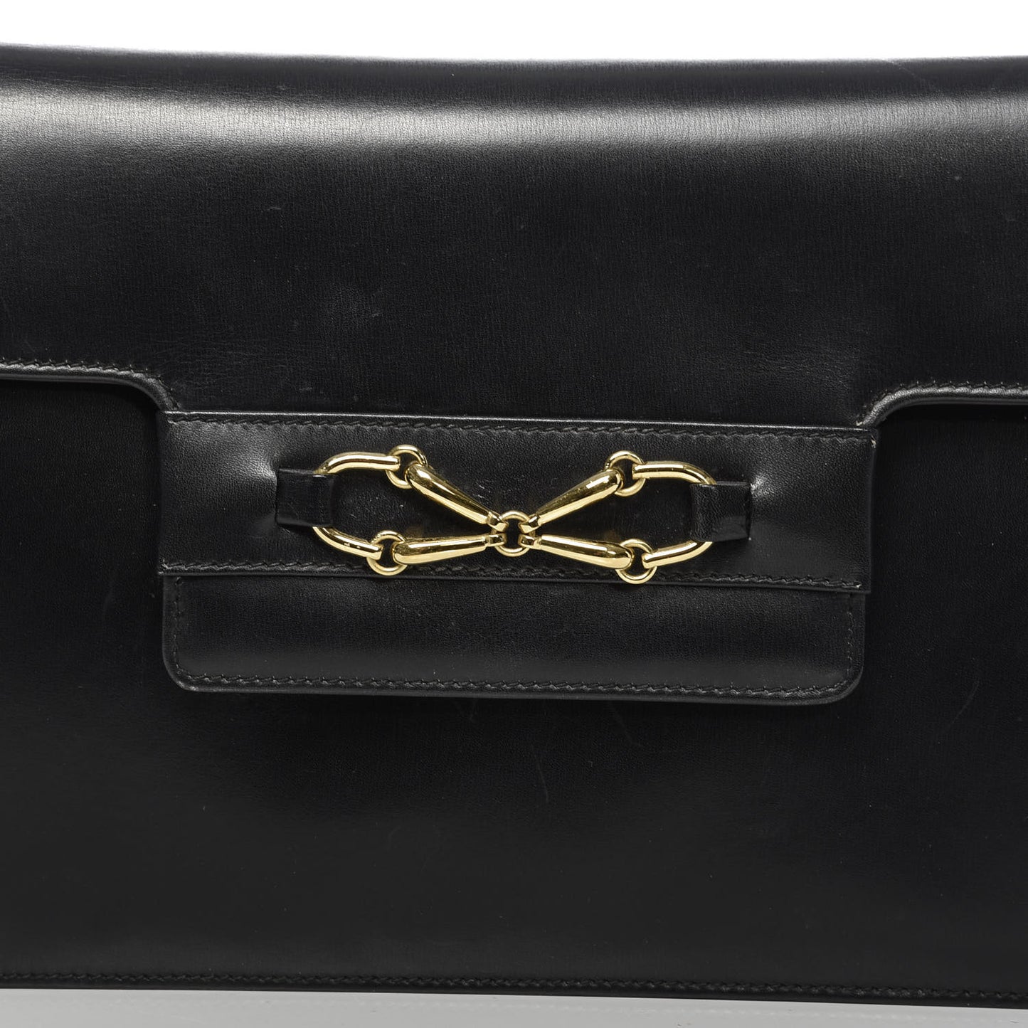 Calfskin Shoulder Bag Black