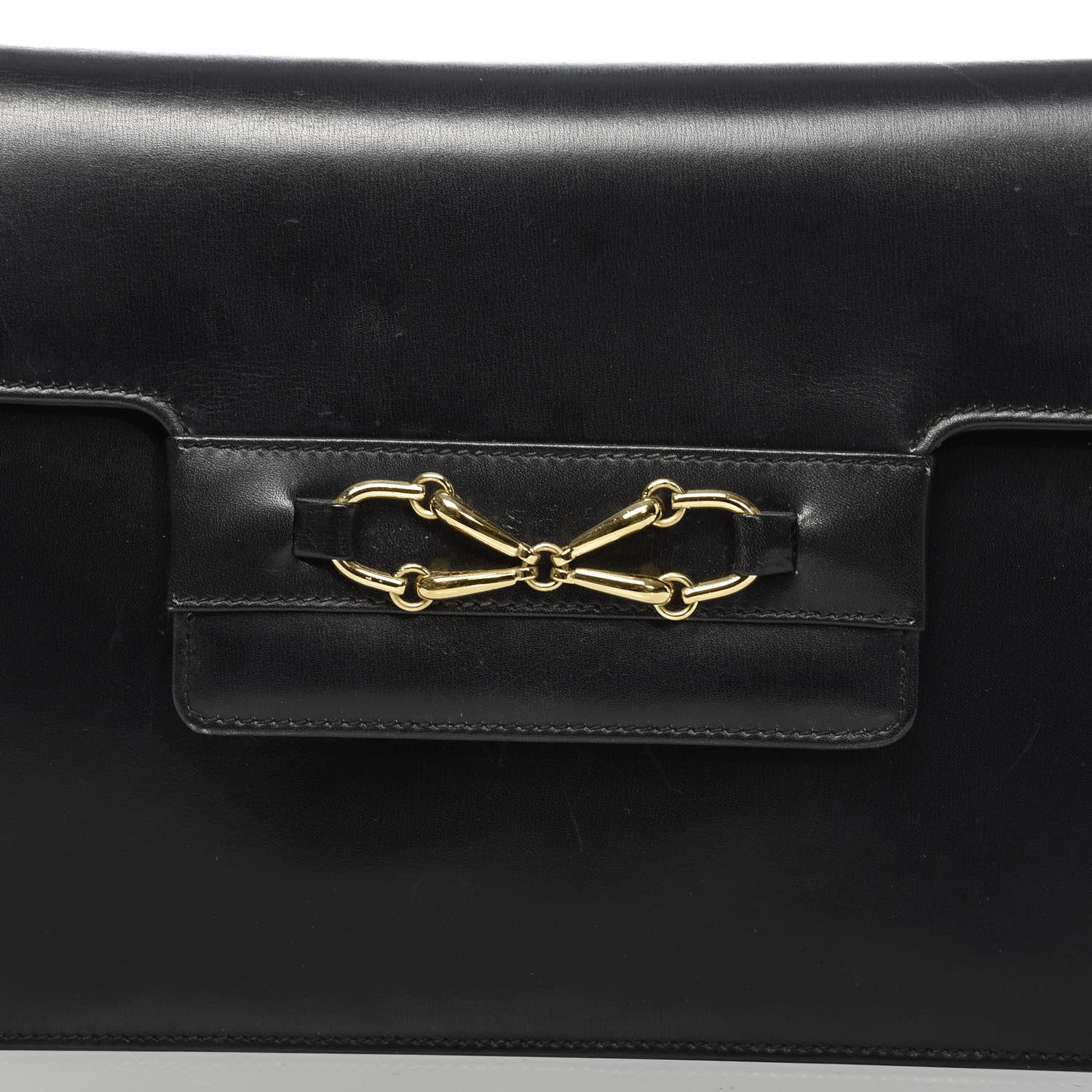 Gucci Calfskin Shoulder Bag Black 16 of 16