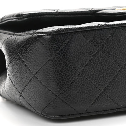 Chanel Caviar Quilted Mini Rectangular Flap Black 8 of 9