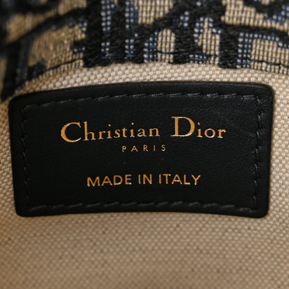 Christian Dior Oblique Saddle Belt Pouch Blue 5 of 8