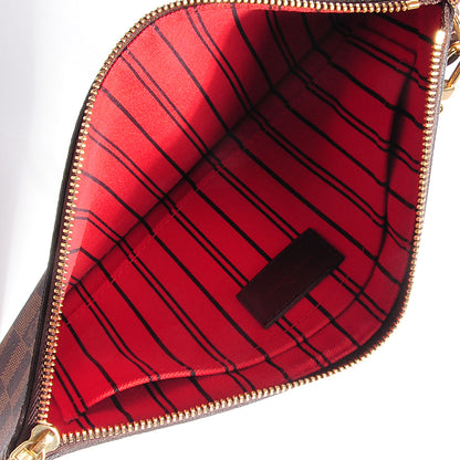 Louis Vuitton Damier Ebene Neverfull MM GM Pochette 6 of 8