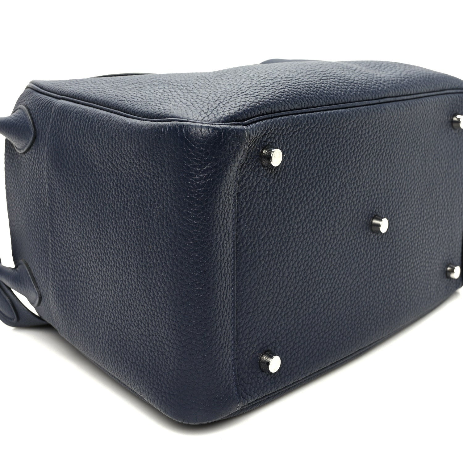 Hermes Taurillon Clemence Lindy 34 Bleu Saphir 8 of 9
