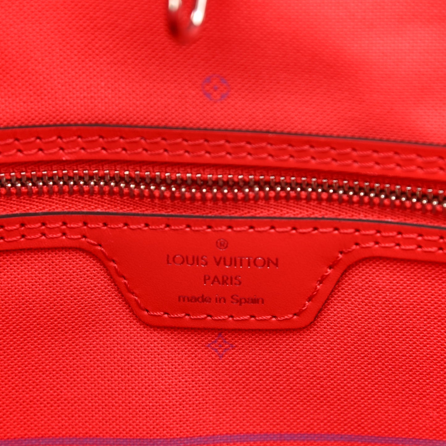 Monogram Escale Neverfull MM Rouge