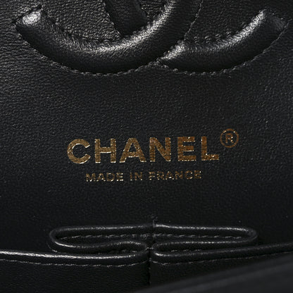 Chanel Caviar Chevron Quilted Small Double Flap Black 10 of 21