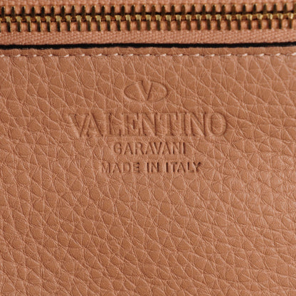 Valentino Garavani Pebbled Calfskin Medium Rockstud Tote Skin Sorbet 6 of 7