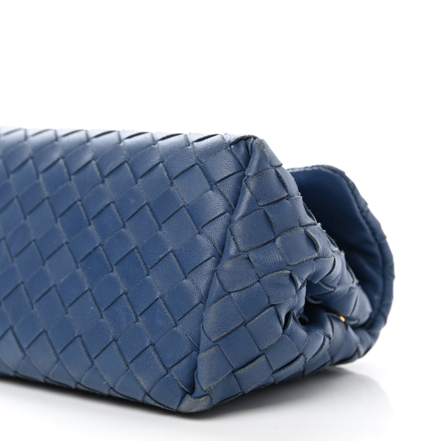Nappa Intrecciato Cosmetic Case Storm Blue