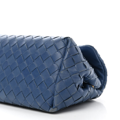 Bottega Veneta Nappa Intrecciato Cosmetic Case Storm Blue 9 of 11