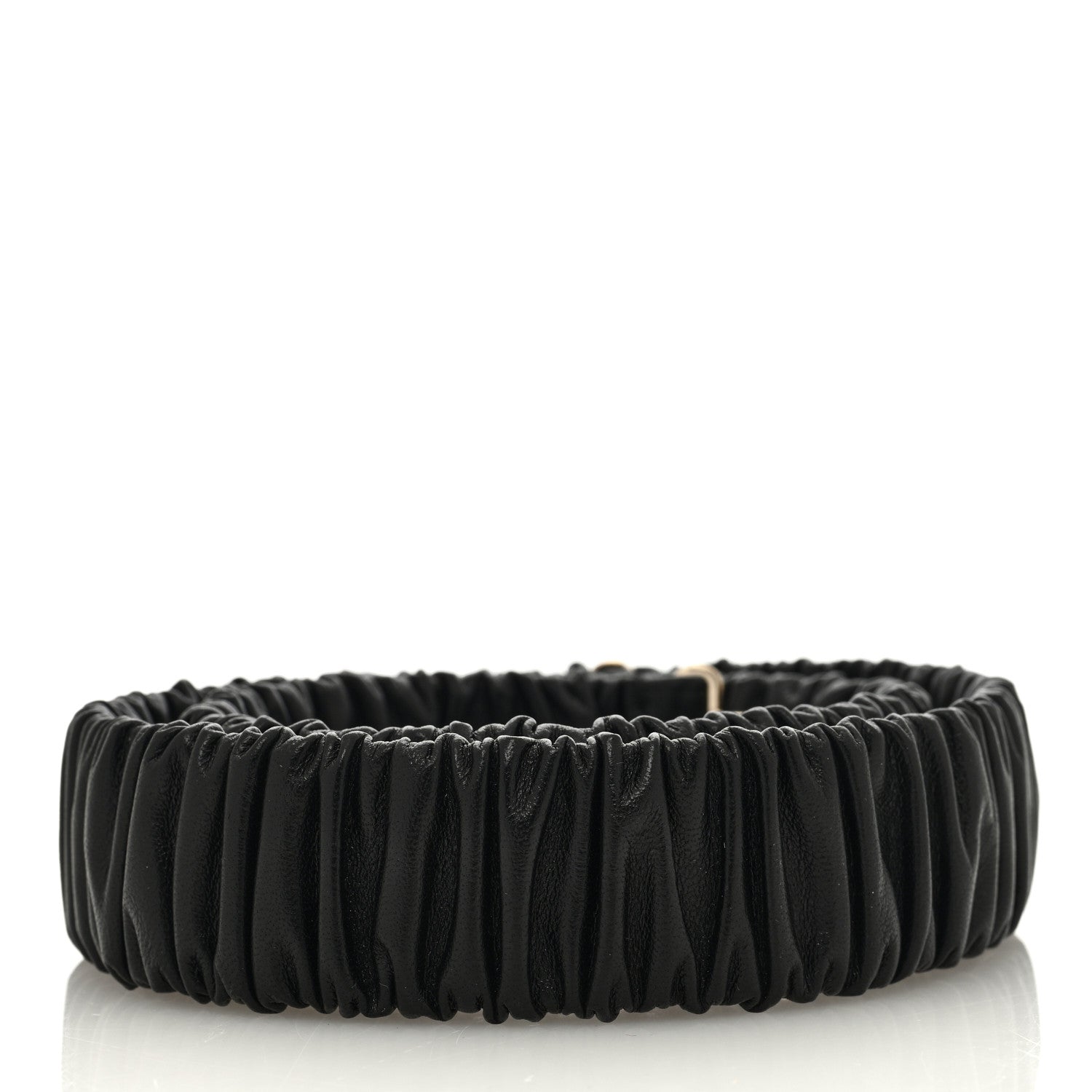 Chanel Lambskin Heart Belt 85 34 Black 2 of 5