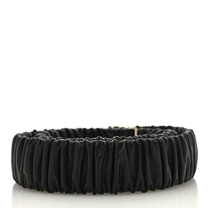 Chanel Lambskin Heart Belt 85 34 Black 2 of 5